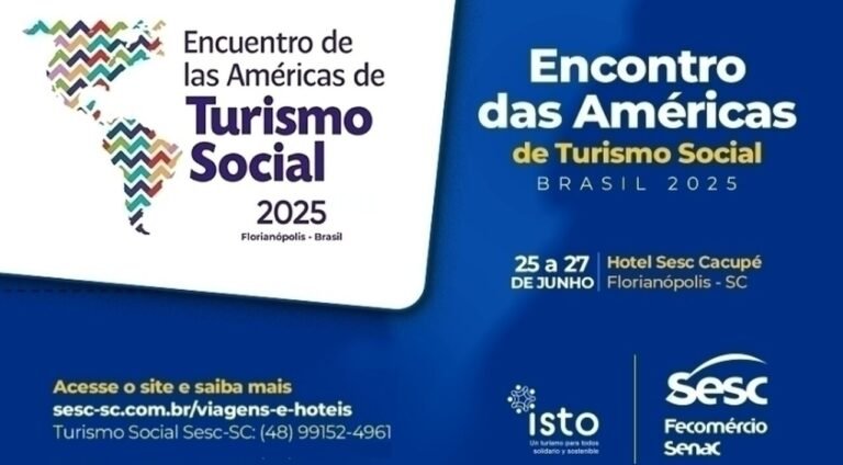 Sesc-SC sedia Encontro das Américas de Turismo Social